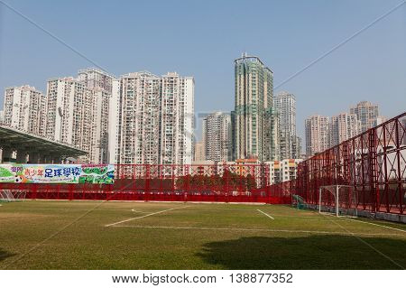 Taipa, Macau - February 2, 2015: Taipa Old Village - The historical part of Taipa is best preserved in this village in the south of the district. 
An intricate warren of alleys hold traditional Chinese shops and some excellent restaurants, while the broad