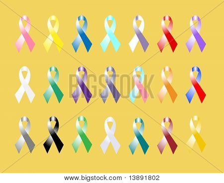 Awareness ribbons