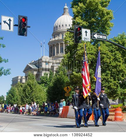 Opening Of The 4Th Of July Parade