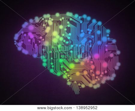 Colored Circuit Board I