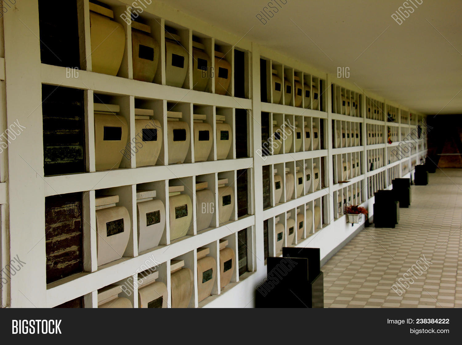 Urns Ashes Columbarium Image & Photo (Free Trial) Bigstock