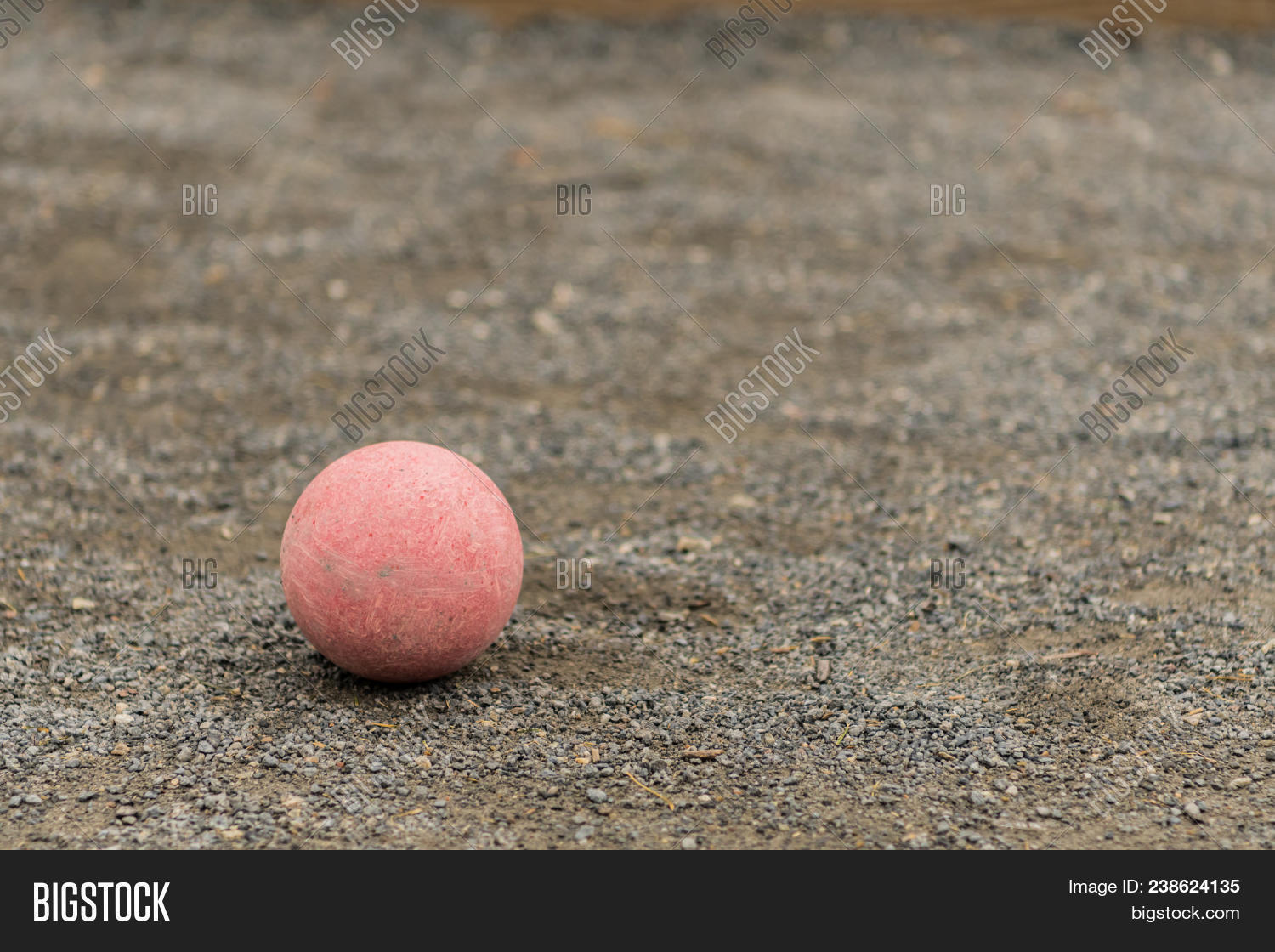 Single Red Bocce Ball Image & Photo (Free Trial) Bigstock