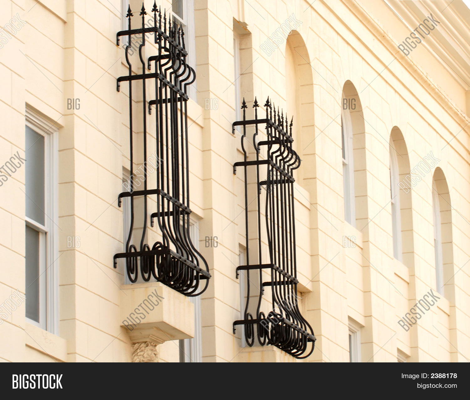 Wrought Iron Bars Image & Photo (Free Trial) | Bigstock