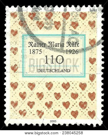 Germany - Circa 2000: Stamp Printed By Germany, Color Edition On Famous People, Shows 125th Birth An