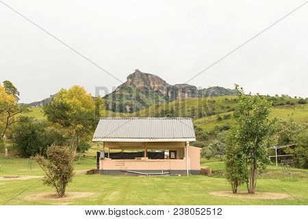 Royal Natal National Park, South Africa - March 14, 2018: A Scullery And Kitchen In The Mahai Camp S