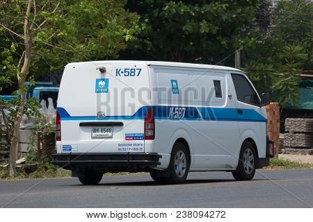 Money Delivery Van Of Ktb General Services Company.