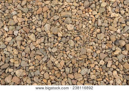 Granite Gravel Texture, Crushed Stone, The Average Size