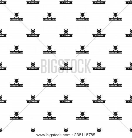 Machete Pattern Vector Seamless Repeat For Any Web Design