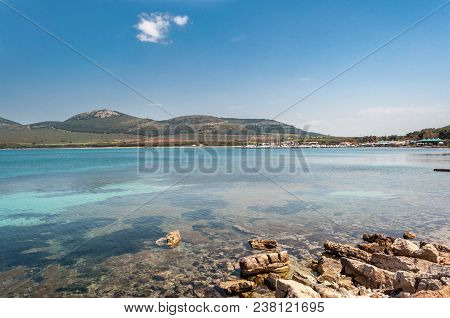 Landscape Of Sardinian Gulf Of Maristella