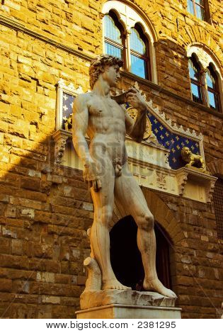 David na Piazza Della Signoria