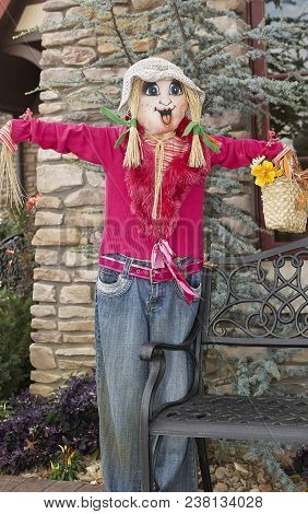 Halloween Scarecrows And Characters