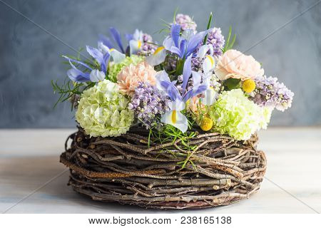 Floral Concept For Card