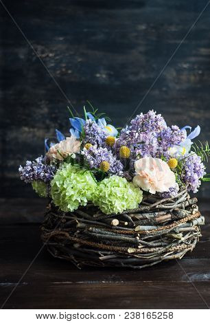 Floral Concept For Card