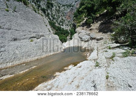 The Flumineddu River Near Gorropu Canyon, Urzulei