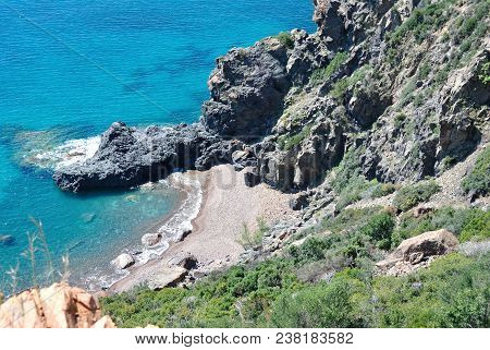 View Of Cala Mudanda From Path To Cartuceddu