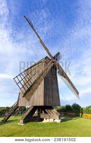 Old Wind Mill In Pudagla, Usedom