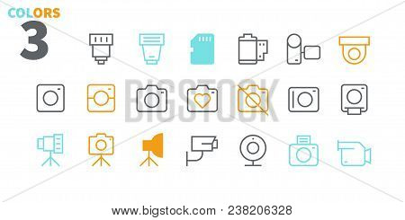 Camera Ui Pixel Perfect Well-crafted Vector Thin Line Icons 48x48 Ready For 24x24 Grid For Web Graph