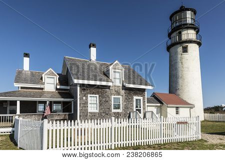 The Highland Light, Also Known As The Cape Cod Light Is One Of The Tallest And Oldest Lighthouses On