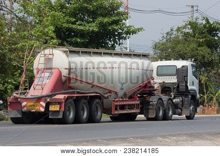 Cement Truck Of Just In Time Express Logistic Company.