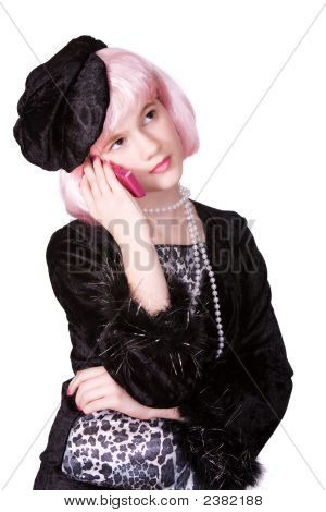 Diva no telefone