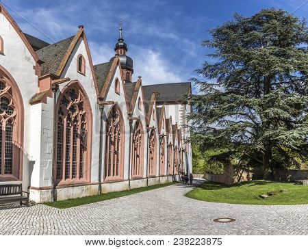 View Of Famous Cloister Eberbach In Germany