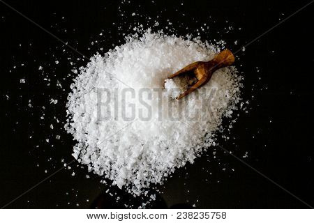 Salt As It Should Be, Hand-harvested With The Distinctive Flaky Texture And Taste That Lends A Certa