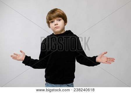 Teenage Boy In Fashionable Clothes