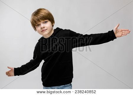 Teenage Boy In Fashionable Clothes