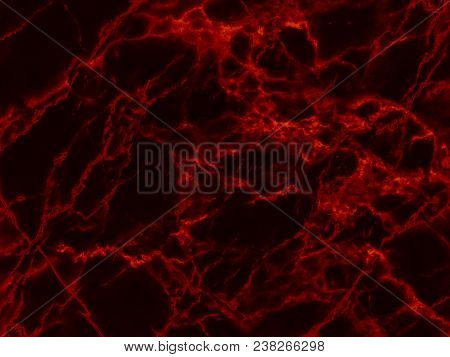 Abstract Red Abd Black Marble Texture Background For Design Pattern Artwork.