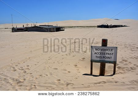 Tin City, Australia - March 30, 2017. In The 1930s A Group Of Squatters Constructed A Series Of Tin 