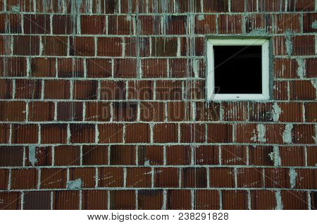 New Red Brick Home Under The Construction