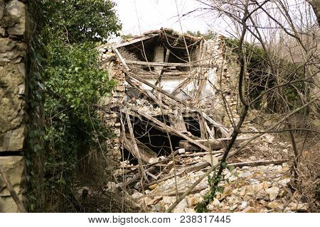 Abandoned Old Village In Goriška Brda, Slovenia