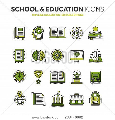School Education, University. Study, Learning Process. Oline Lessons, Tutorial. Student Knowledge. H