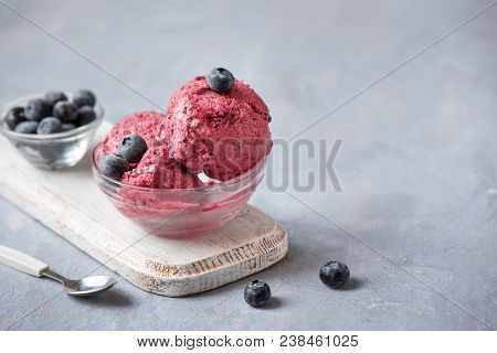 Blueberry Ice Cream