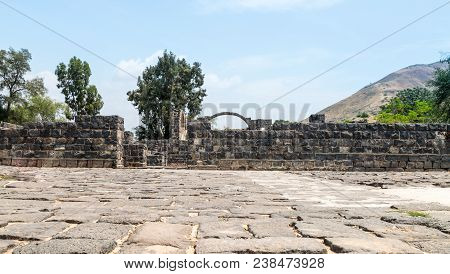Ruins Of Kursi - A Large Byzantine 8th-century Monastery In Which Jesus Christ Performed Miracles On