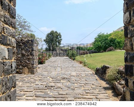 Ruins Of Kursi - A Large Byzantine 8th-century Monastery In Which Jesus Christ Performed Miracles On