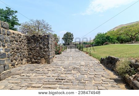 Ruins Of Kursi - A Large Byzantine 8th-century Monastery In Which Jesus Christ Performed Miracles On