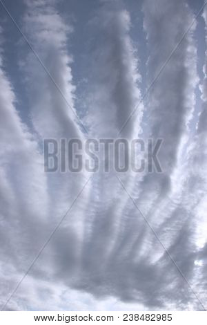 An Amazing Picture Cloud-made Patterns On Spring Sky