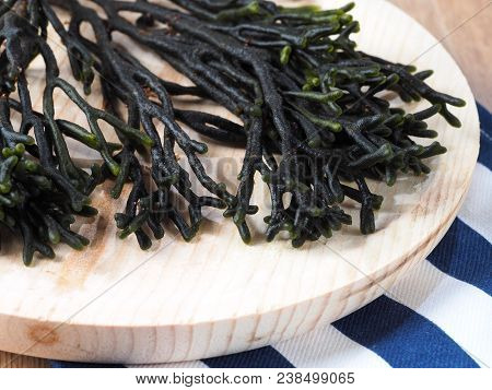 Codium - Velvet Horn - Spongeweed.

Edible Green Seaweed In The Family Codiaceae. Binomial Name: Cod