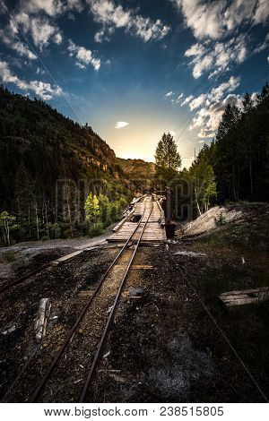 Remnant Of The Old Mine Ouray District Mt Monarch Colorado Usa Michael Breen Mine