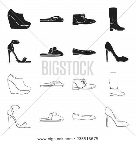 Blue High-heeled Sandals, Homemade Lilac Slippers With A Pampon, Pink Women Ballet Flats, Brown High