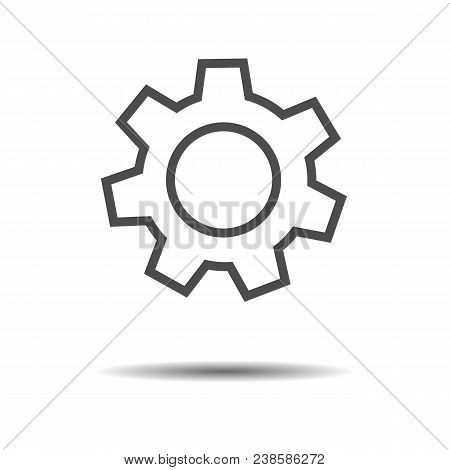 Gear Icon, Service Icon, Maintenance Icon Vector
