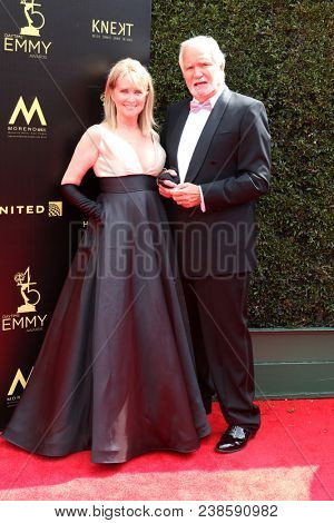 LOS ANGELES - APR 29:  Laurette McCook, John McCook at the 45th Daytime Emmy Awards at the Pasadena Civic Auditorium on April 29, 2018 in Pasadena, CA