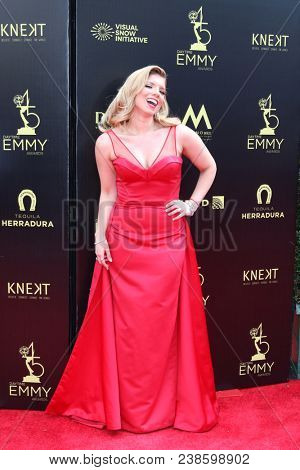 LOS ANGELES - APR 29:  Gaby Natale at the 45th Daytime Emmy Awards at the Pasadena Civic Auditorium on April 29, 2018 in Pasadena, CA