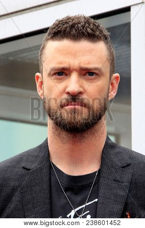 LOS ANGELES - APR 30:  Justin Timberlake at the *NSYNC Star Ceremony  on the Hollywood Walk of Fame on April 30, 2018 in Los Angeles, CA