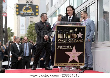 LOS ANGELES - APR 30:  JC Chasez, NSYNC at the *NSYNC Star Ceremony  on the Hollywood Walk of Fame on April 30, 2018 in Los Angeles, CA