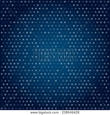 Abstract Technology Background. Blue Mosaic Background For Design. Vector Illustration.
