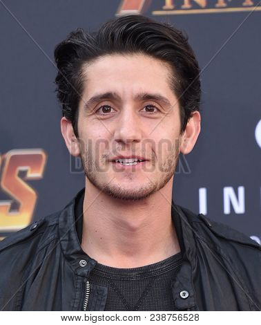 LOS ANGELES - APR 23:  Wesam Keesh arrives to the Marvel Studios 'Avengers: Infinity War' World Premiere  on April 23, 2018 in Hollywood, CA                