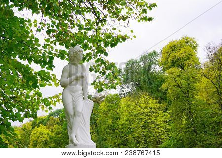 Uman, Sofiyivka, Cherkasy Region, Ukraine.  Famous Tourist Place. Ukrainian Landscape. National Park