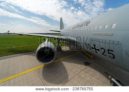 Berlin, Germany - April 25, 2018: Strategic Transport Airbus A310-900 Mrtt Medevac 